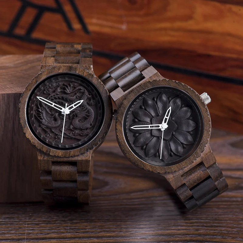 Wooden Watch Personalized And Fashionable Mens Style — image 3