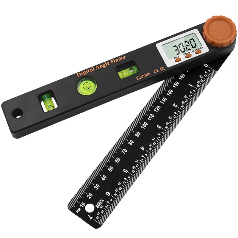 Woodworking Angle Ruler 4-in-1 Orange — image 3