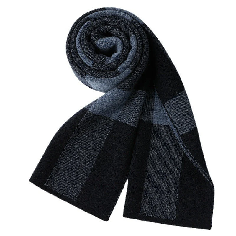 Wool Scarf Warm Neck Warmer Mens — image 2