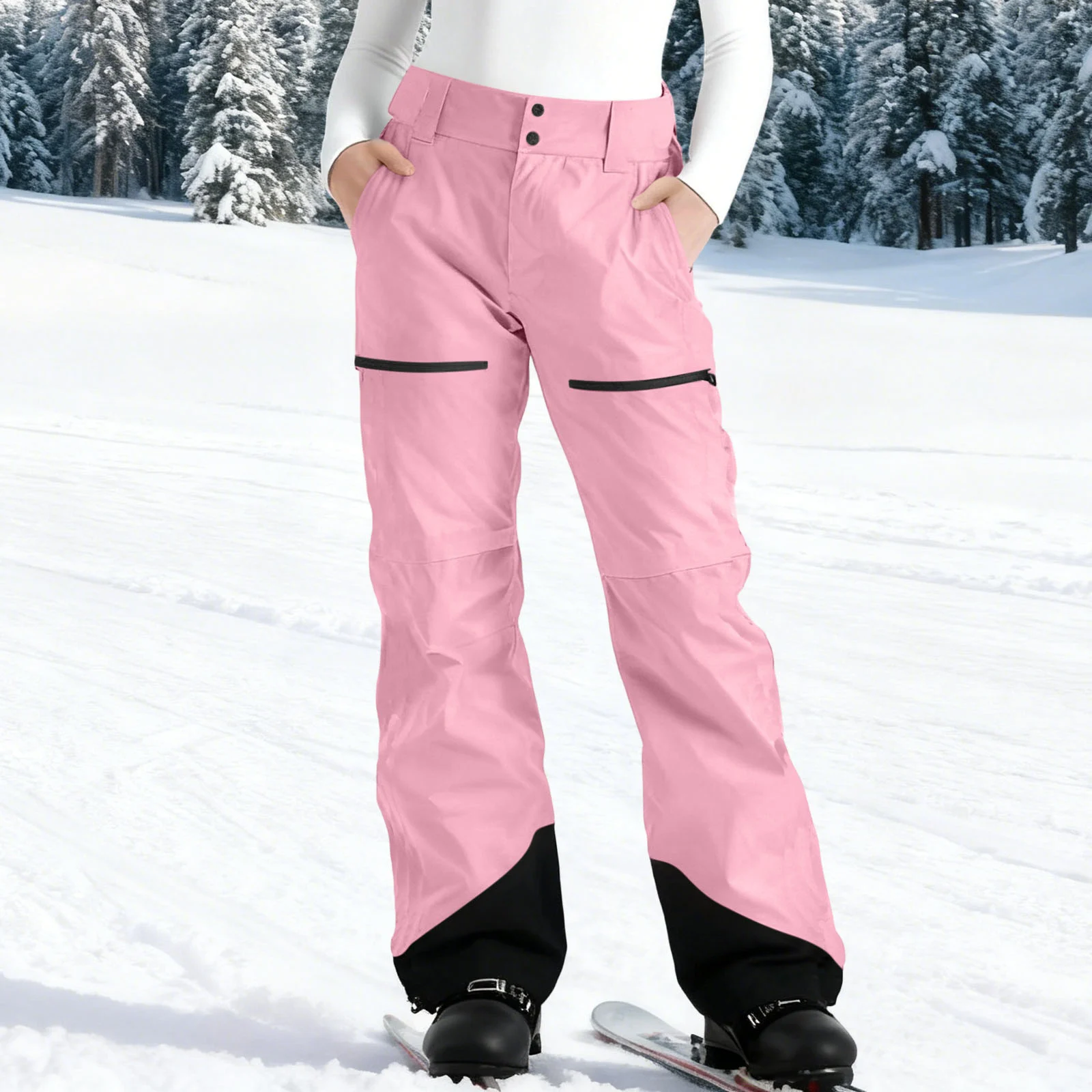 Work Pants For Women, American Style Functional Casual Pants, Outdoor Sports… — image 6