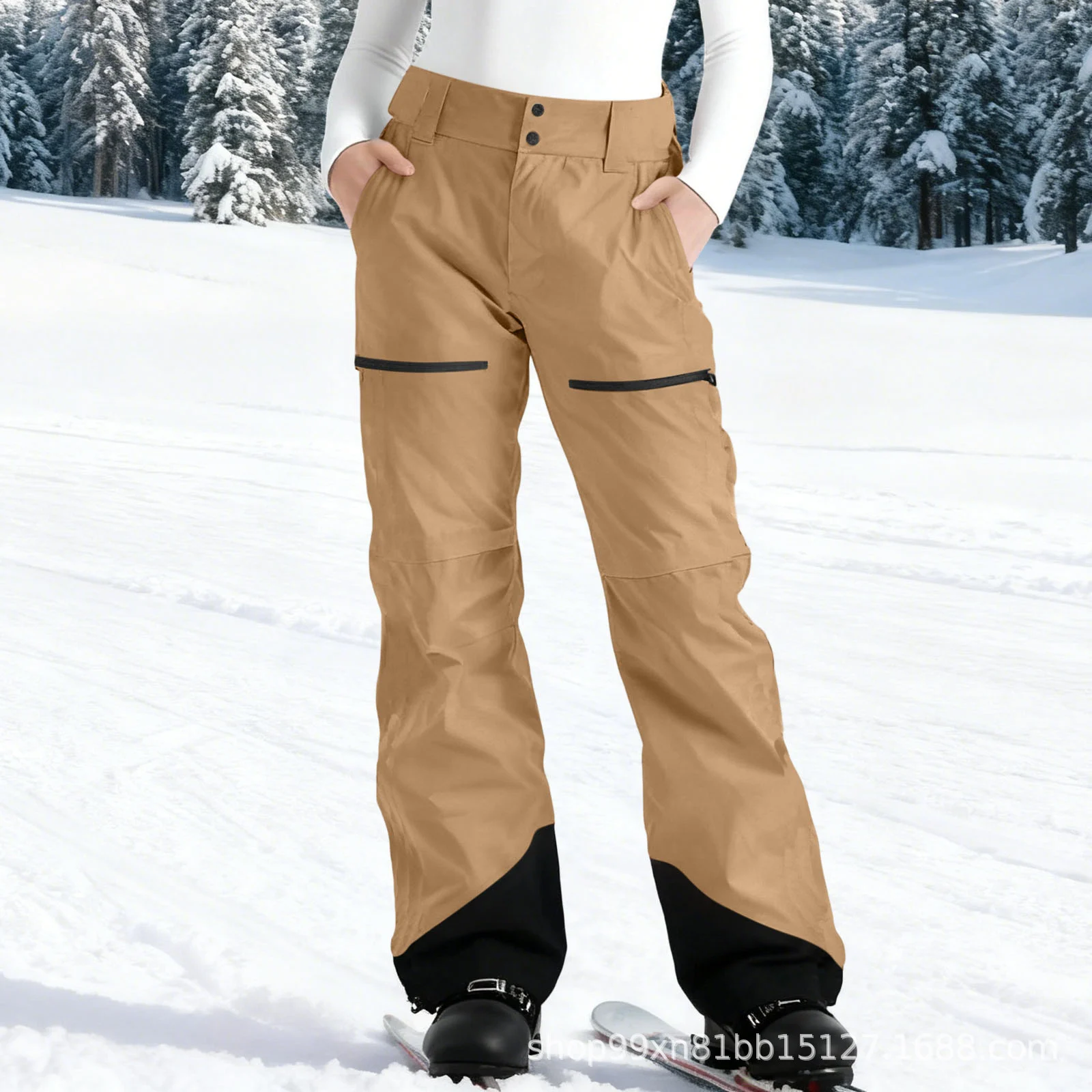 Work Pants For Women, American Style Functional Casual Pants, Outdoor Sports… — image 8