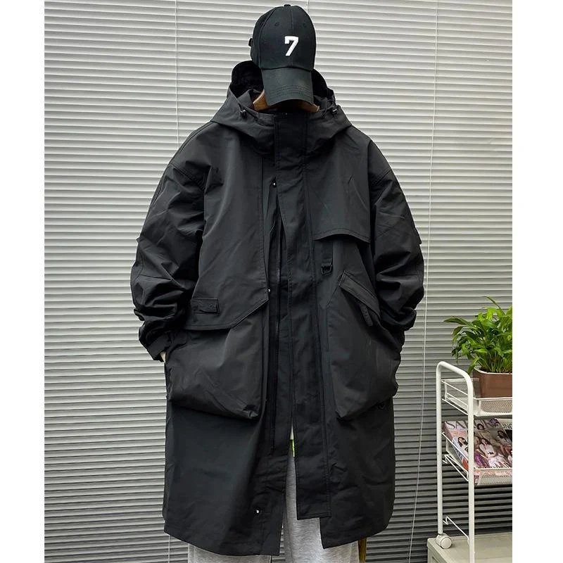 Workwear-style Mid-length Tactical Jacket — image 3
