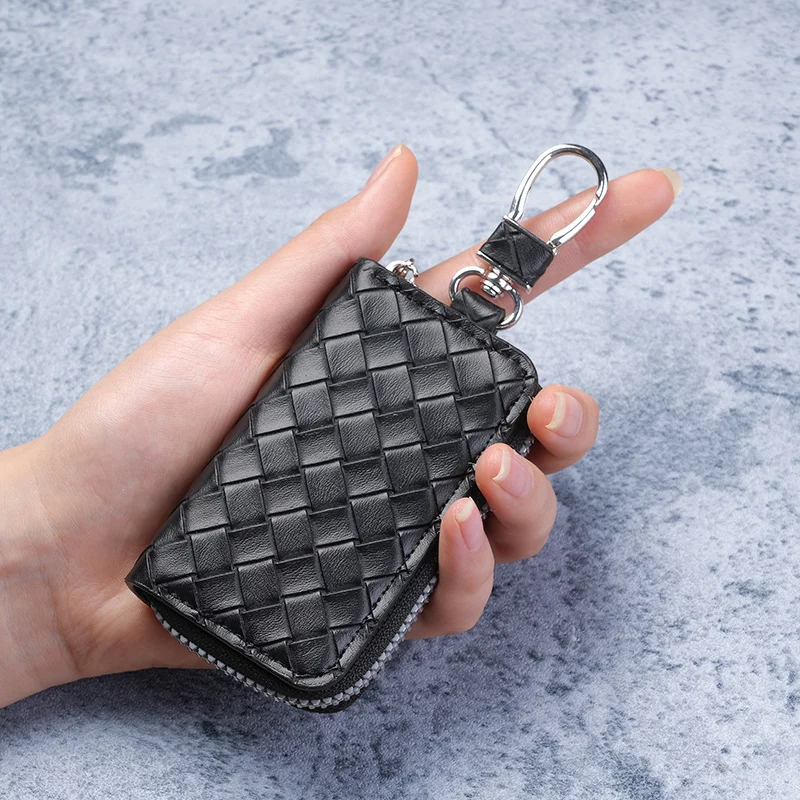 Woven-pattern Anti-loss Keychain For Men And Women — image 3