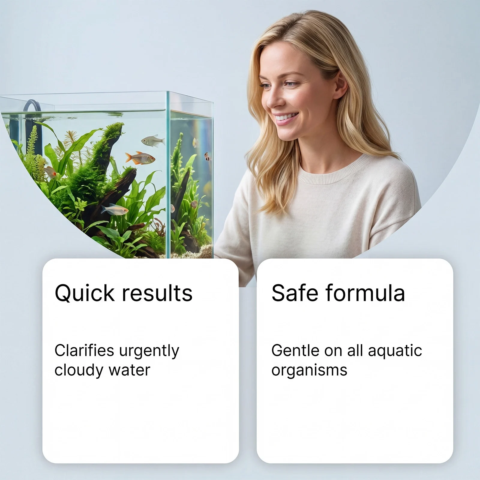 Yegbong Aquarium Biological Cleaner Clear Water Quality Fish Tank Purifier Clean And… — image 6