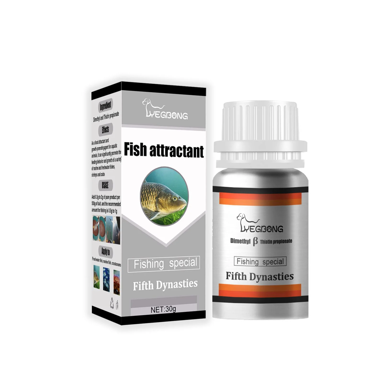Yegbong Fish Bait Attractant For Fishing, Carp, Crucian Grass Carp Bait, Fishing Lure — image 5