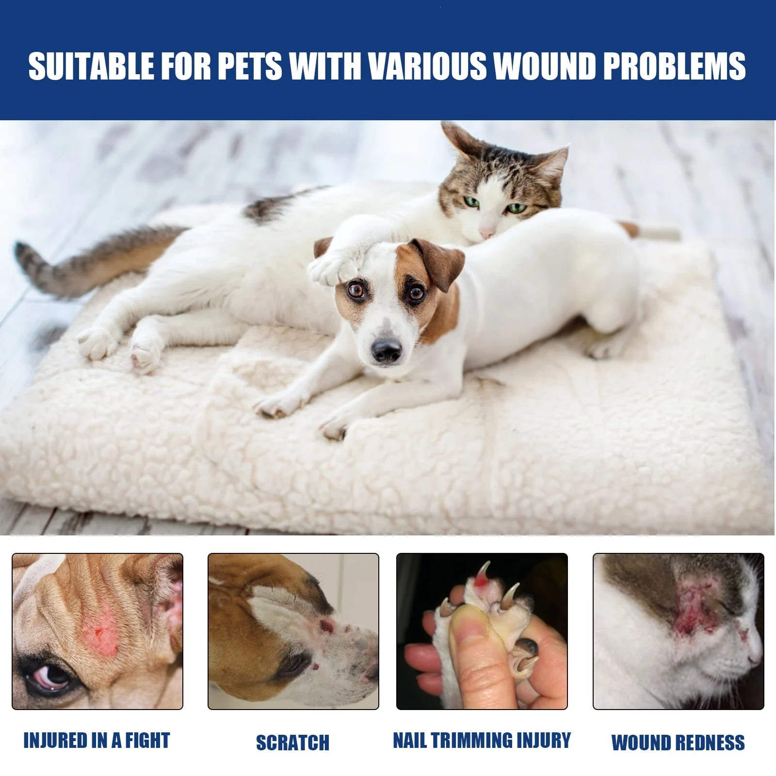 Yegbong Pet Skin Care Gel Gentle, Fresh, Moisturizing, Breathable, And Comfortable For… — image 2
