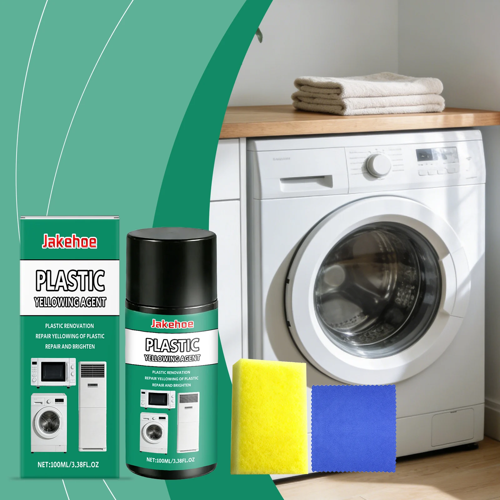 Yellow-stain Remover For Appliances Car Headlights And Toilets — image 5