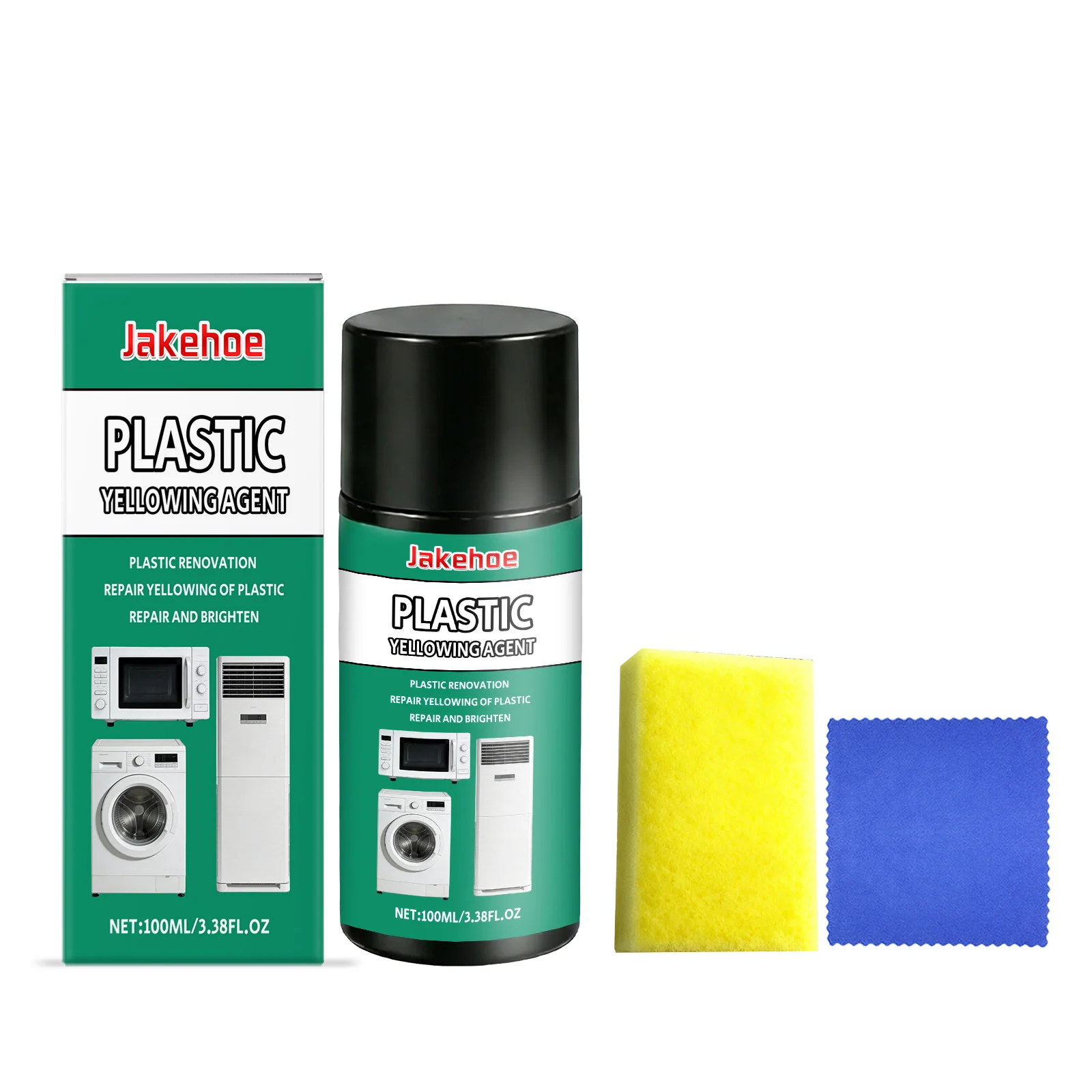Yellow-stain Remover For Appliances Car Headlights And Toilets — image 1