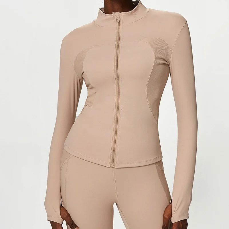 Yoga Fitness Wear Stand-collar Jacket — image 2