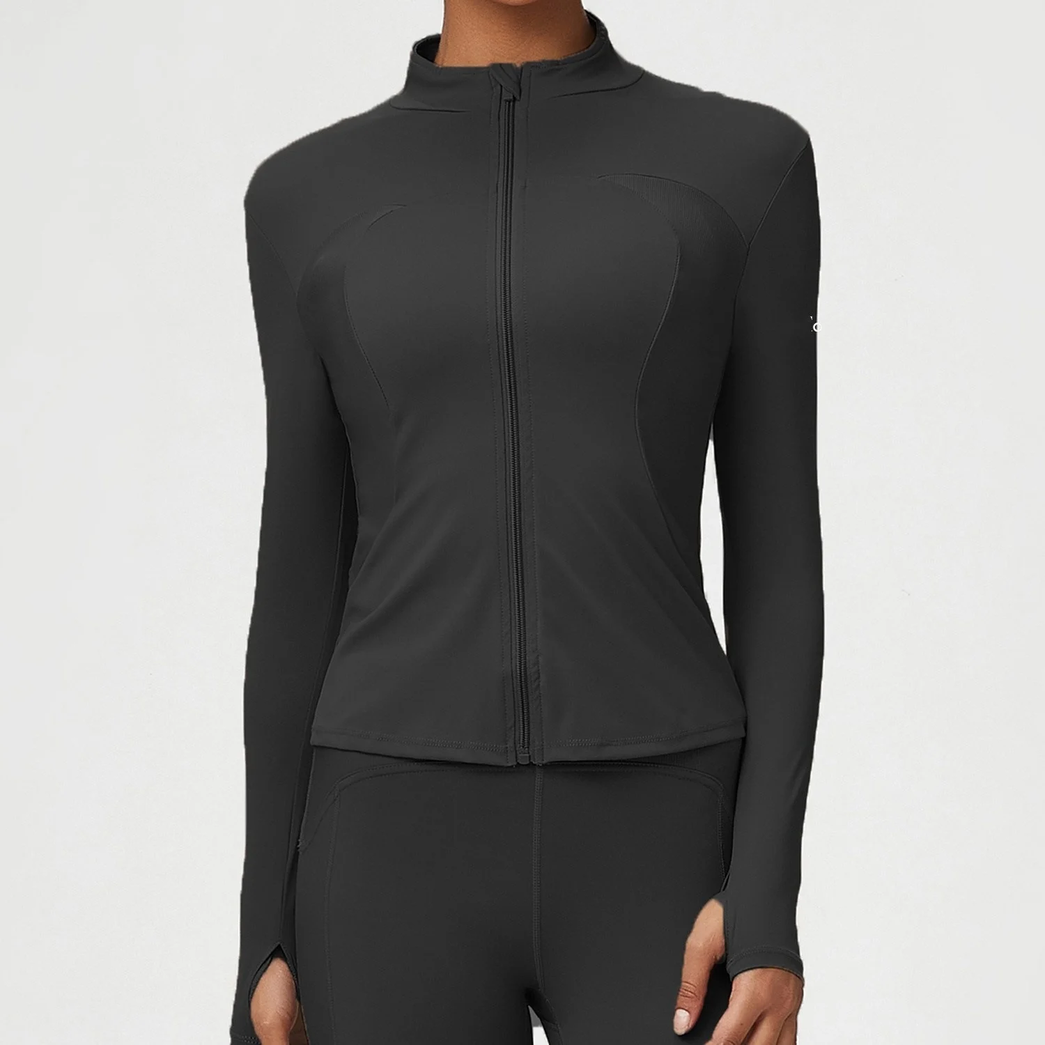 Yoga Fitness Wear Stand-collar Jacket — image 5