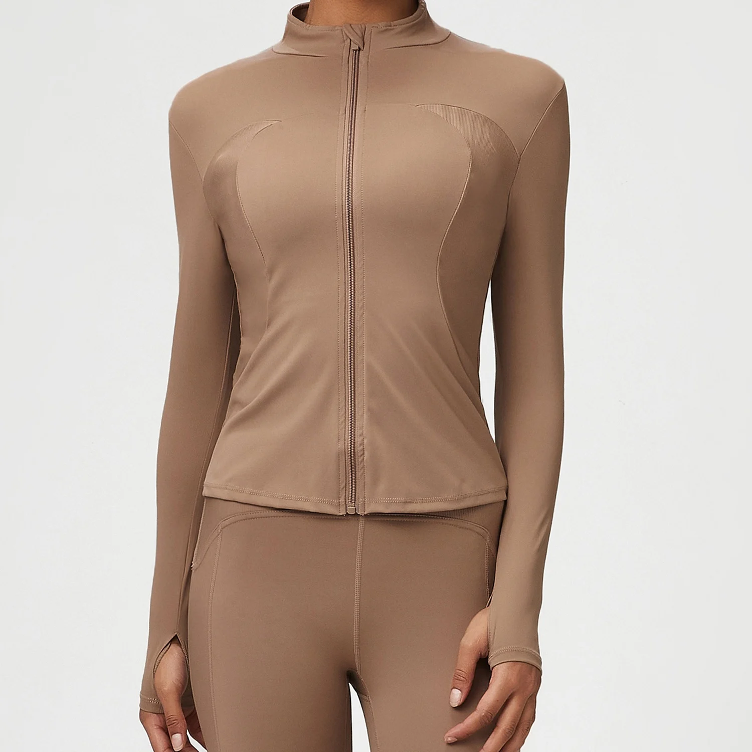 Yoga Fitness Wear Stand-collar Jacket — image 7