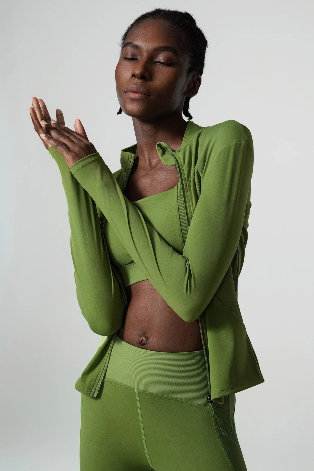 Yoga Fitness Wear Stand-collar Jacket — image 6