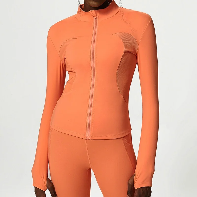 Yoga Fitness Wear Stand-collar Jacket — image 8