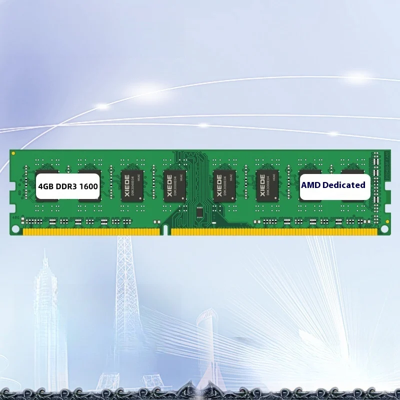 Z040 Desktop DDR3 4G 1600 AMD Dedicated Memory Bar Pc3-12800 — image 4
