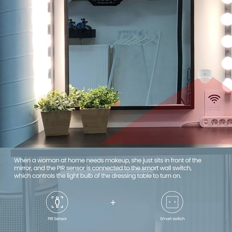 Zigbee PIR Human Body Motion Infrared Detector For Smart Home — image 3